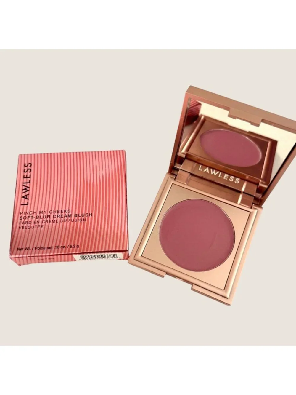 Lawless Pinch My Cheeks Cream Blush Duchess Soft Blur New